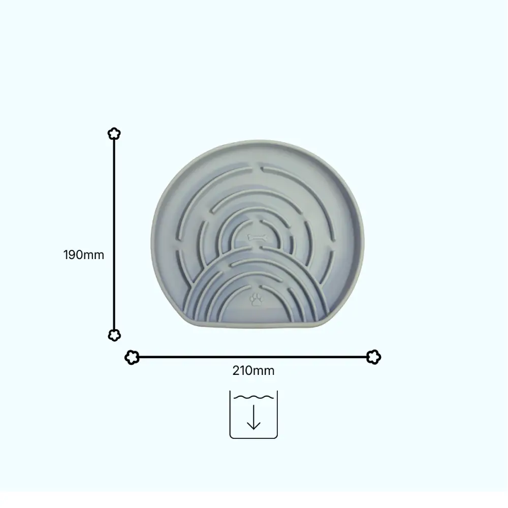 Silicone Slow Feeder for dogs to enrich their minds reduce anxiety and bloating