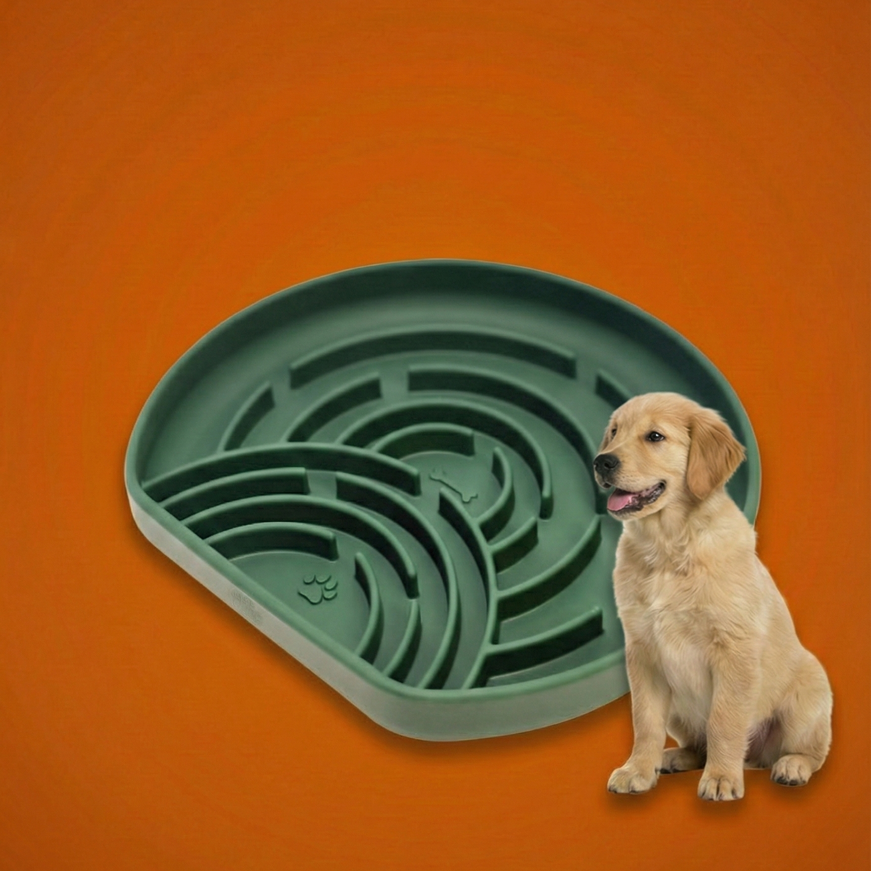 Silicone Slow Feeder for dogs to enrich their minds reduce anxiety and bloating 
