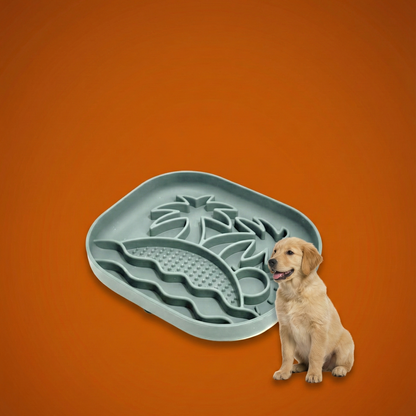 Silicone Slow Feeder for dogs to enrich their minds reduce anxiety and bloating 