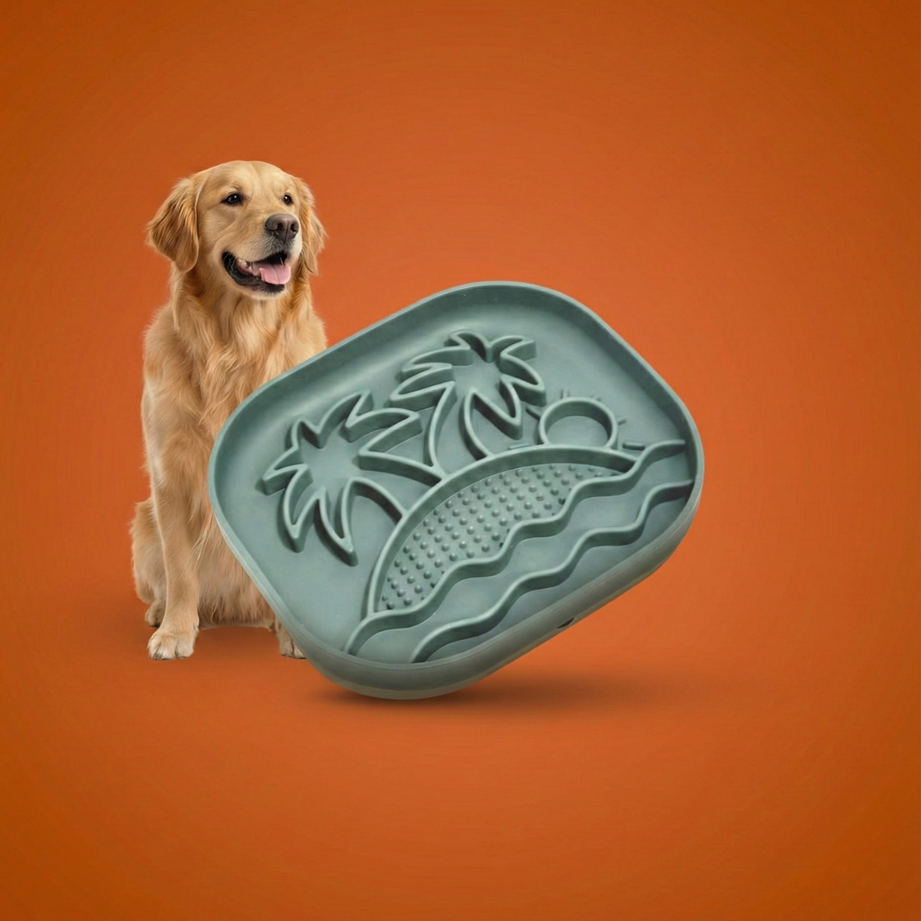 Silicone Slow Feeder for dogs to enrich their minds reduce anxiety and bloating 