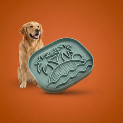 Silicone Slow Feeder for dogs to enrich their minds reduce anxiety and bloating 