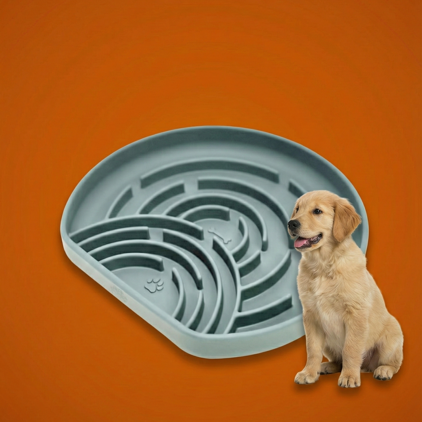 Silicone Slow Feeder for dogs to enrich their minds reduce anxiety and bloating 