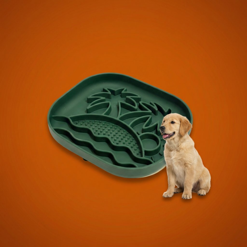 Silicone Slow Feeder for dogs to enrich their minds reduce anxiety and bloating 