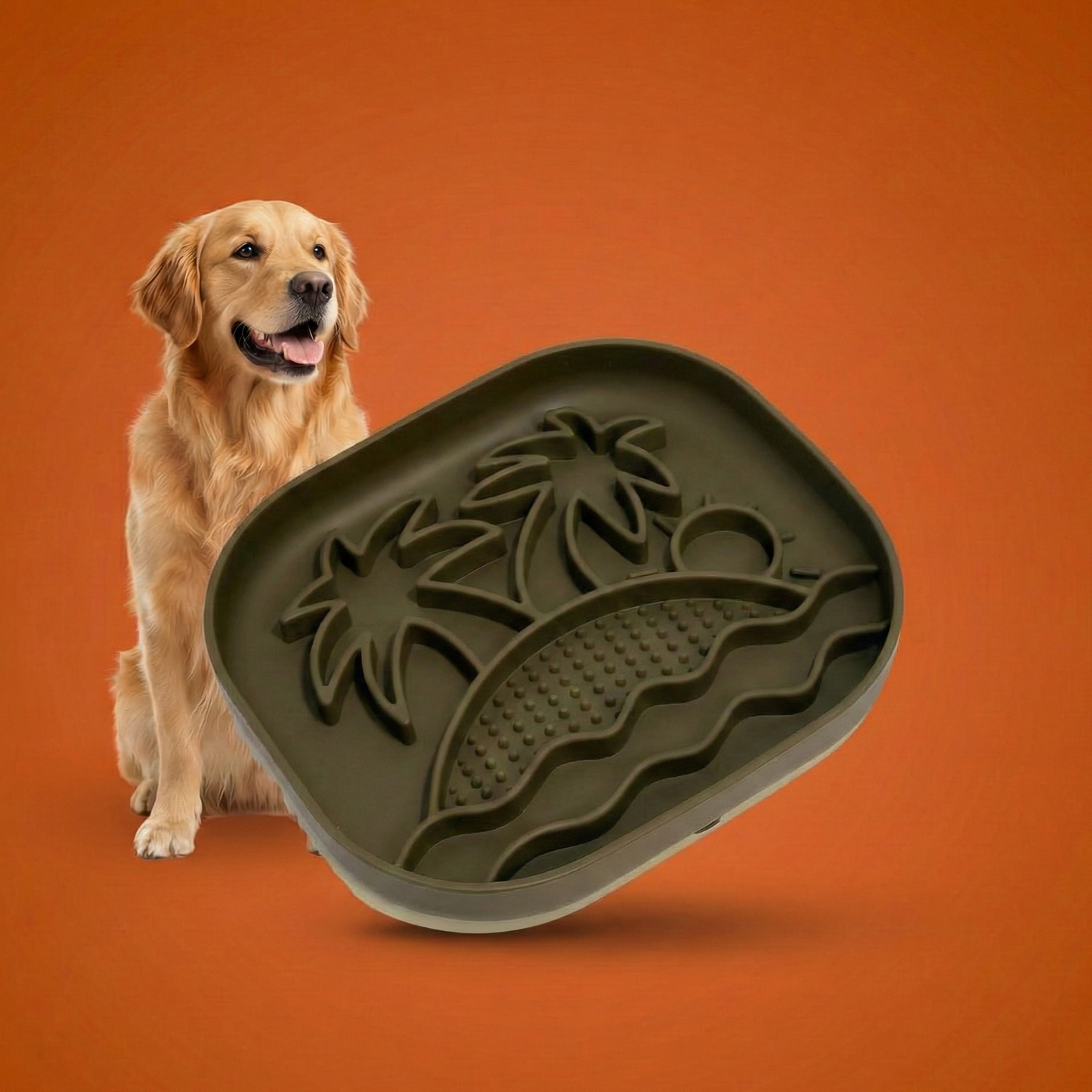 Silicone Slow Feeder for dogs to enrich their minds reduce anxiety and bloating 