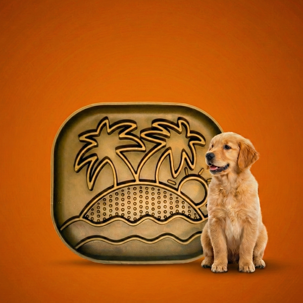 Silicone Slow Feeder for dogs to enrich their minds reduce anxiety and bloating 