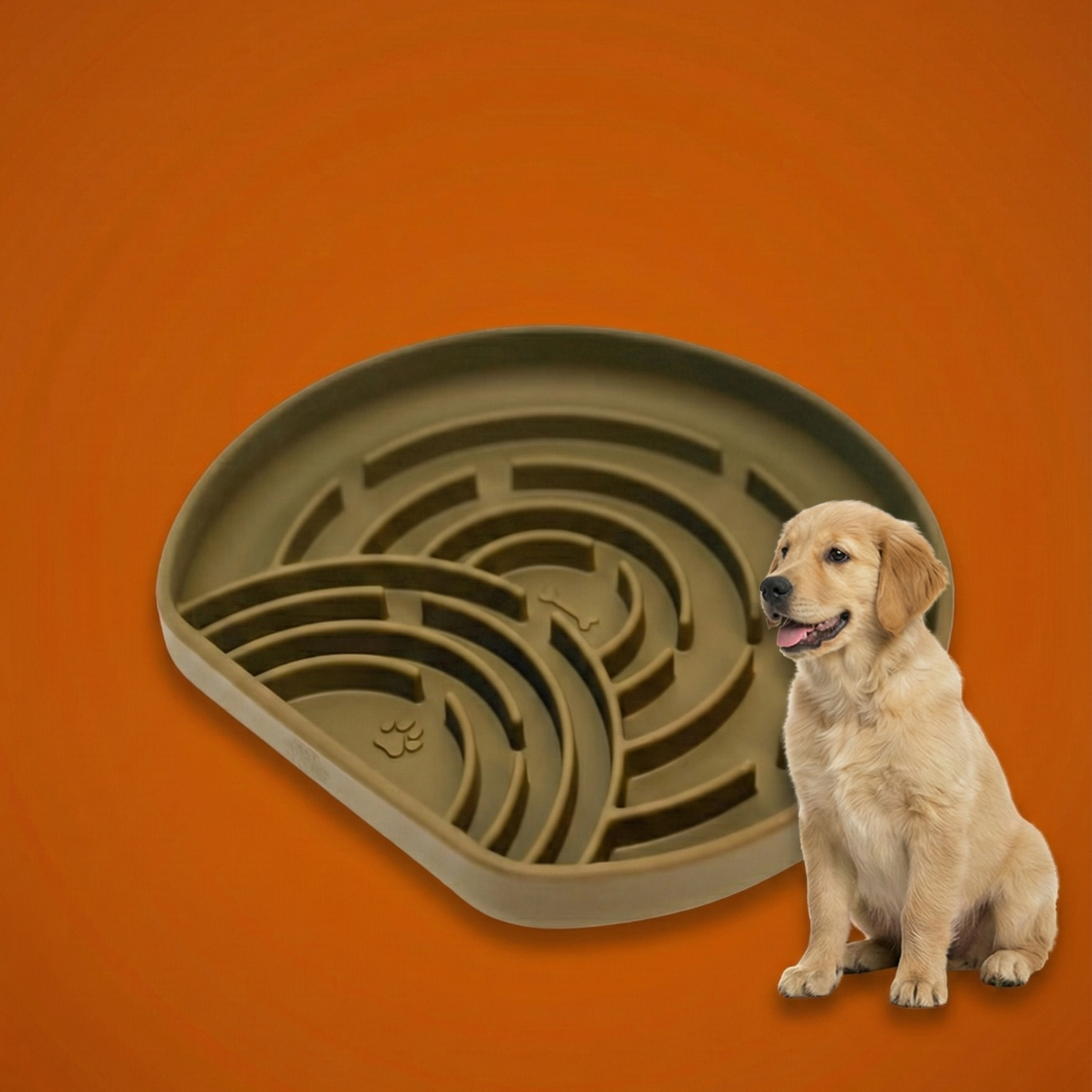 Silicone Slow Feeder for dogs to enrich their minds reduce anxiety and bloating 