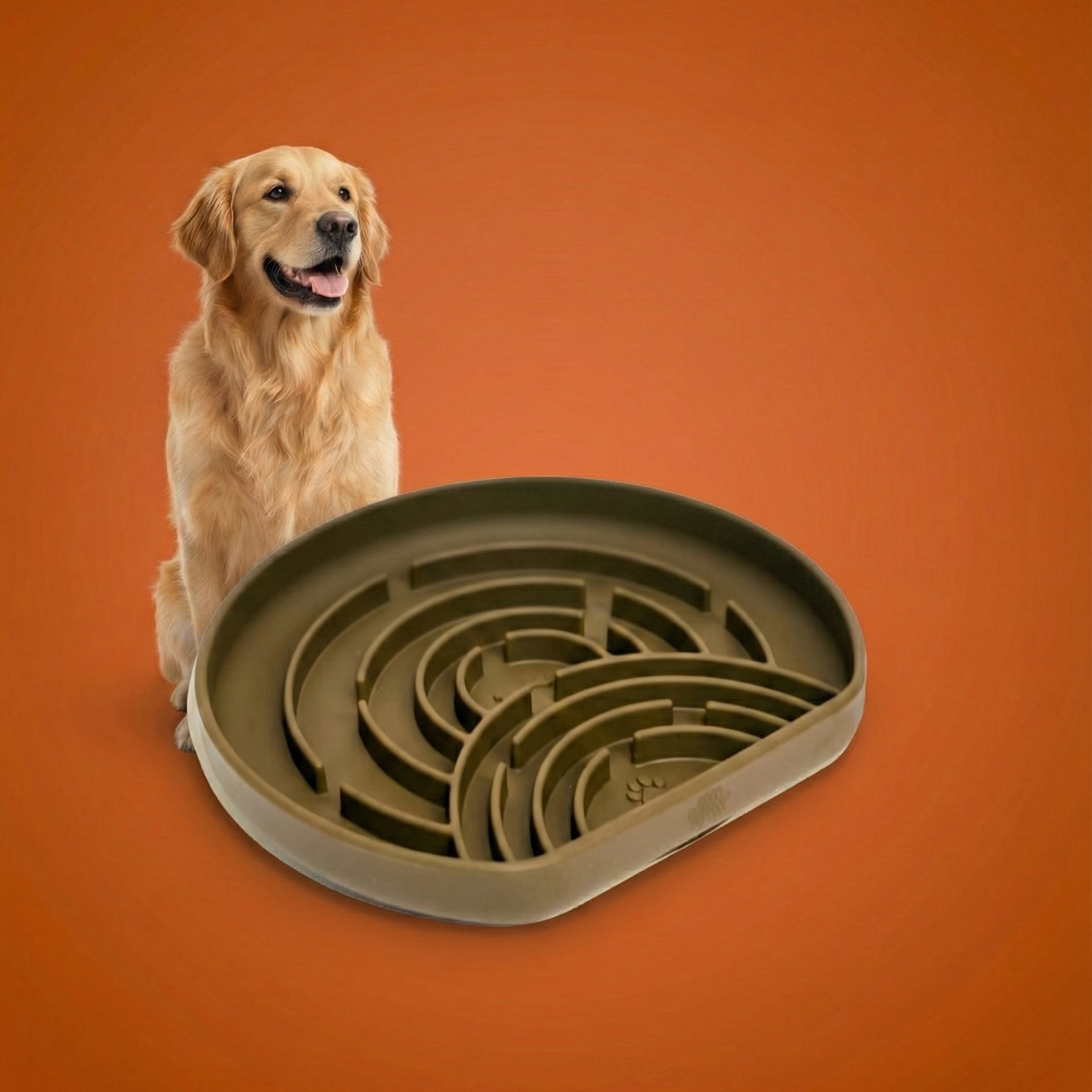 Silicone Slow Feeder for dogs to enrich their minds reduce anxiety and bloating 