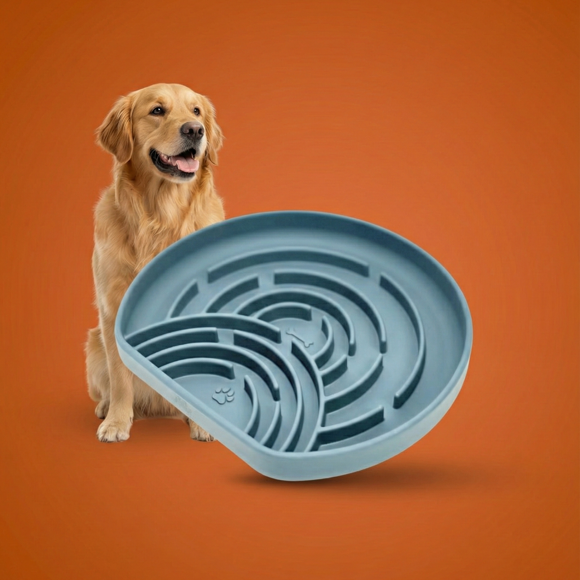 Silicone Slow Feeder for dogs to enrich their minds reduce anxiety and bloating 