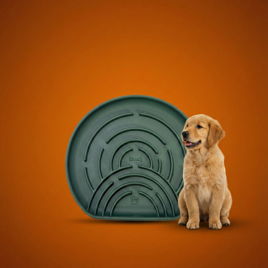 Silicone Slow Feeder for dogs to enrich their minds reduce anxiety and bloating 
