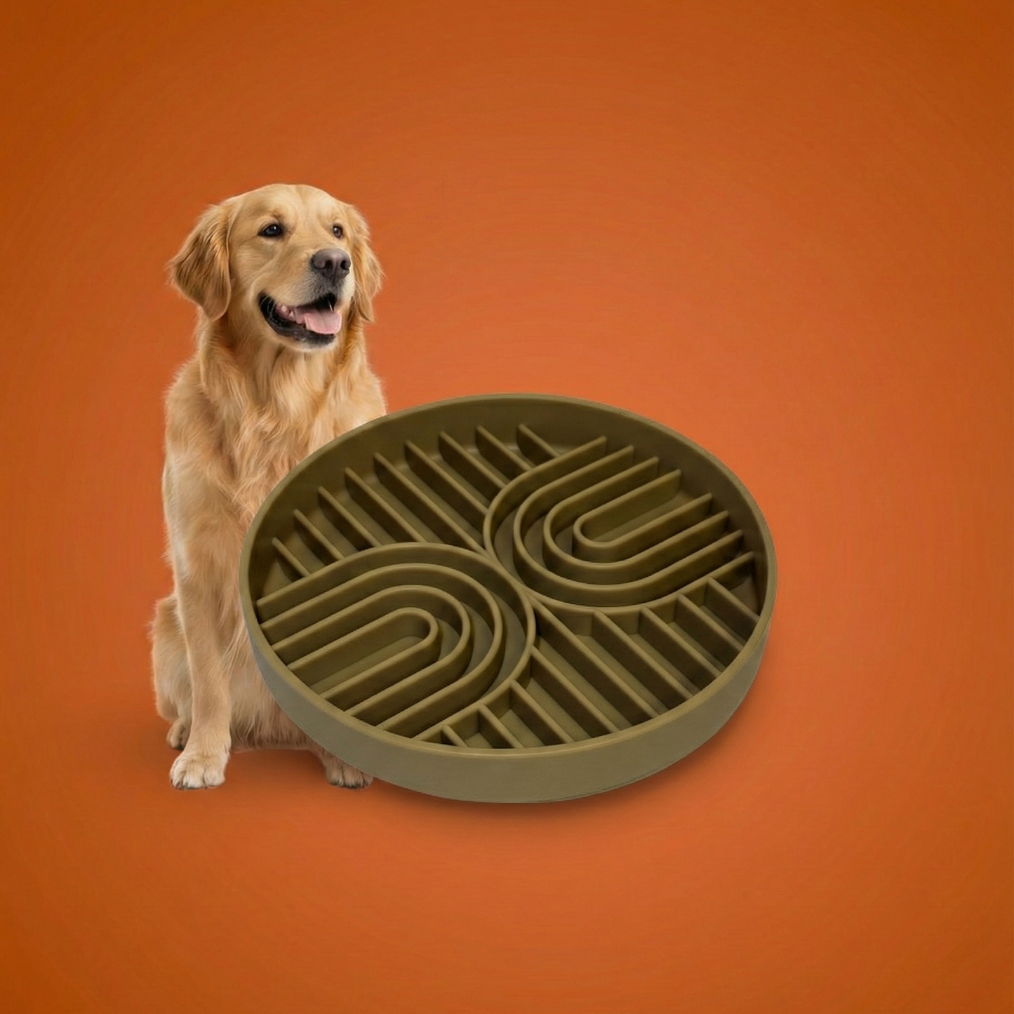 Silicone Slow Feeder for dogs to enrich their minds reduce anxiety and bloating 
