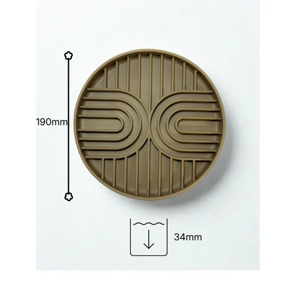 size of silicone slow feeder by big woof