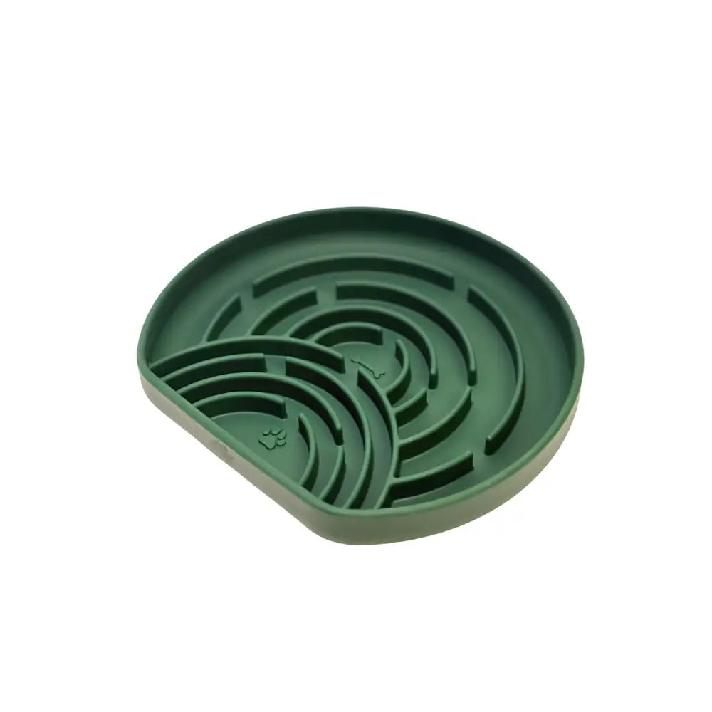 Digestive Balance Plate - Woof Think - Level 2 - Forest Green