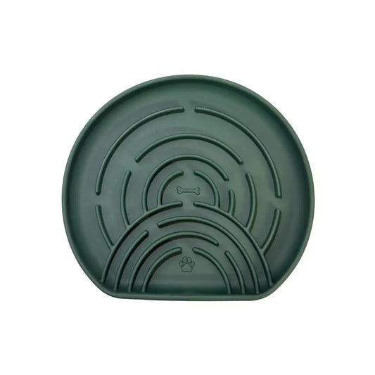 Digestive Balance Plate - Woof Think - Level 2 - Forest Green