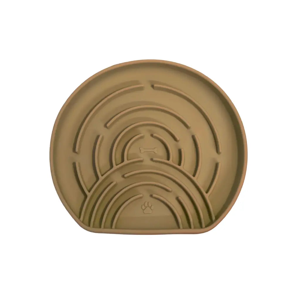 Digestive Balance Plate - Woof Think - Level 2 - Sand Beige