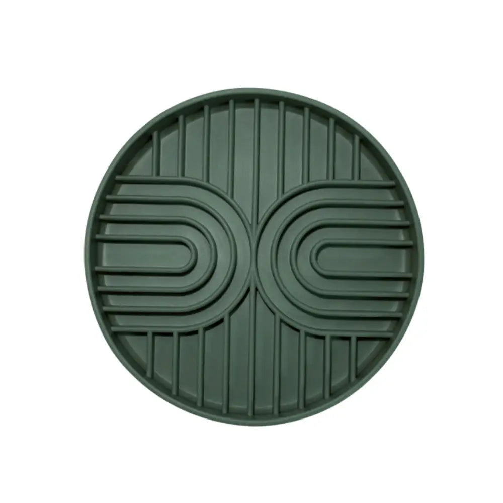 Gut + Brain plate - Woof Master - Level 3 - Forest Green