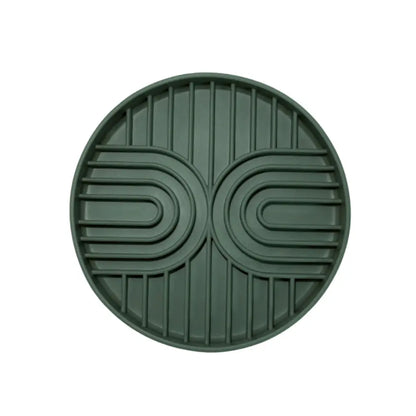 Gut + Brain plate - Woof Master - Level 3 - Forest Green