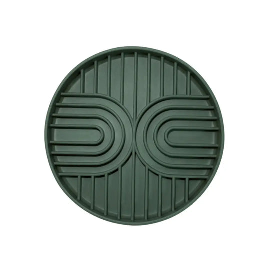 Gut + Brain plate - Woof Master - Level 3 - Forest Green